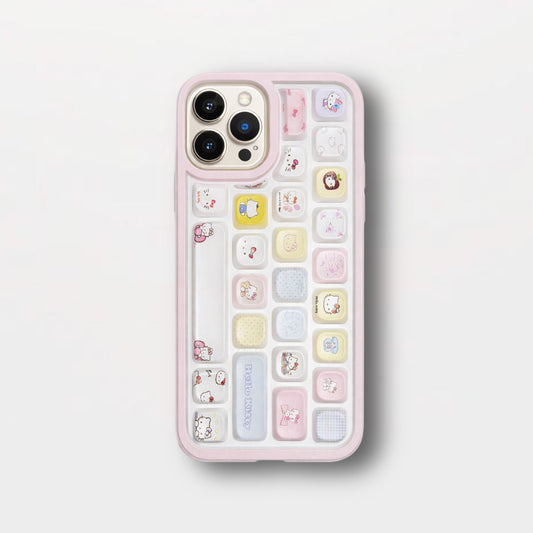 Sweet Grid Case – Pastel Mix