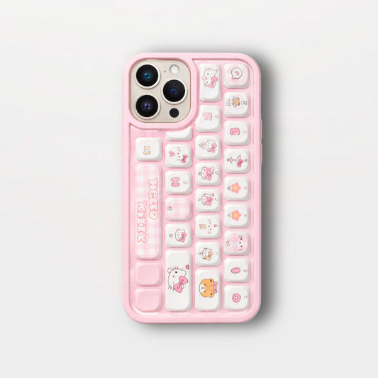 Sweet Grid Case – Blush Pink